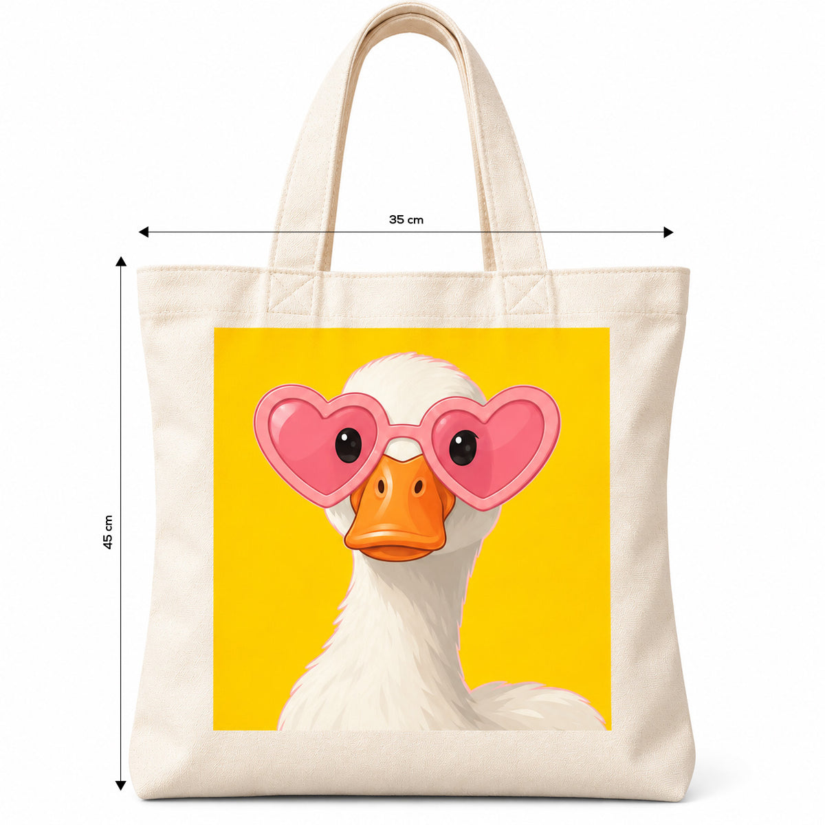 Love Duck Tote Bag