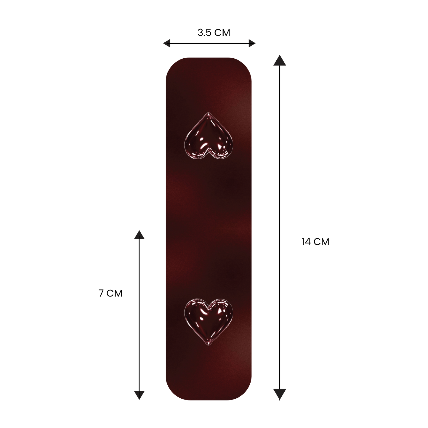 Amor – Romantic Magnetic Bookmark Set of 6
