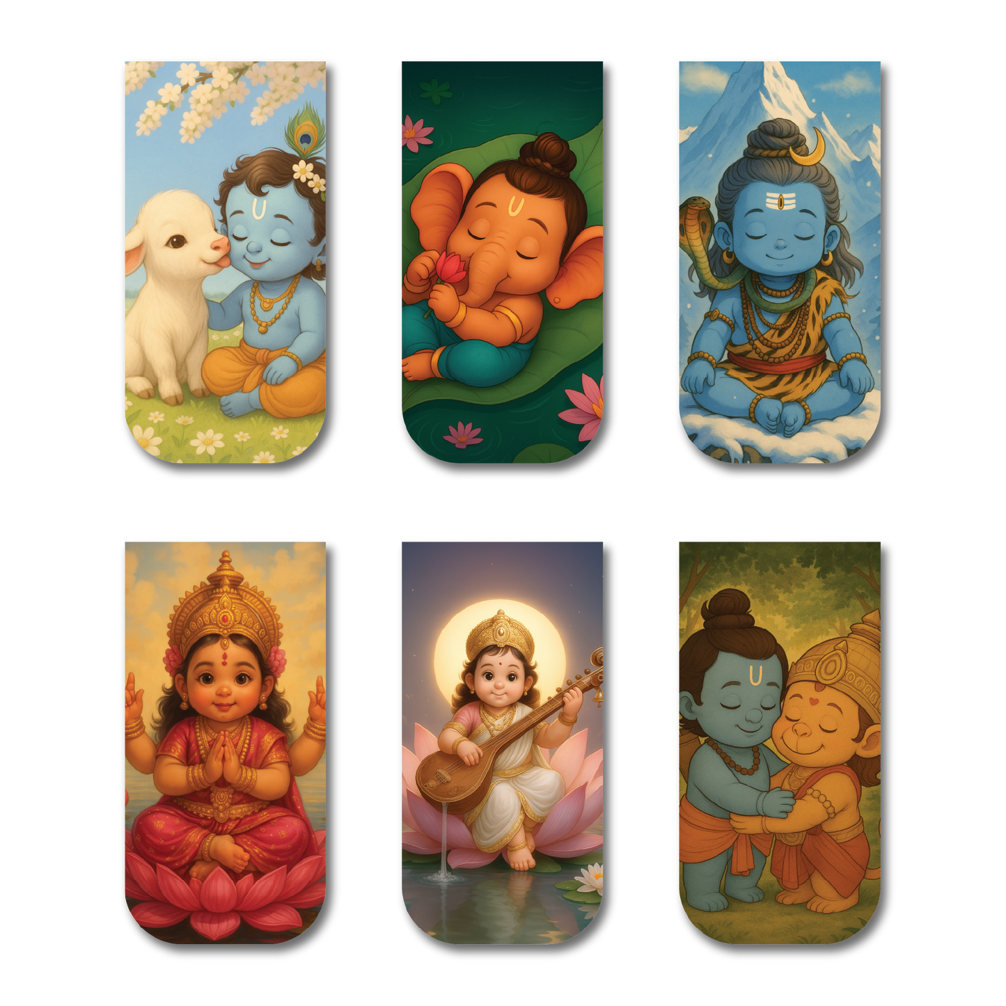 Divine Sanatani Magnetic Bookmarks