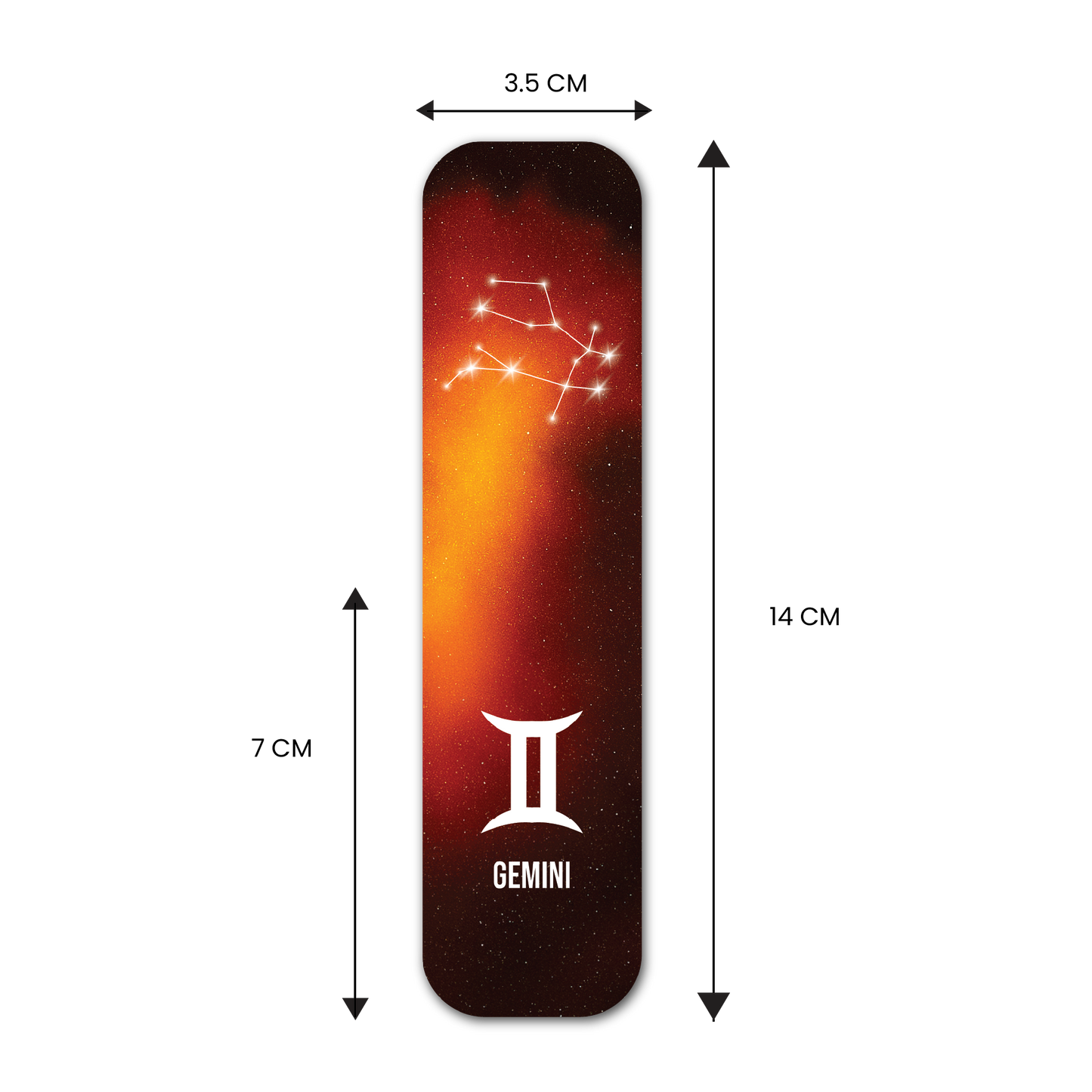 Zodiac Constellation Magnetic Bookmark Set