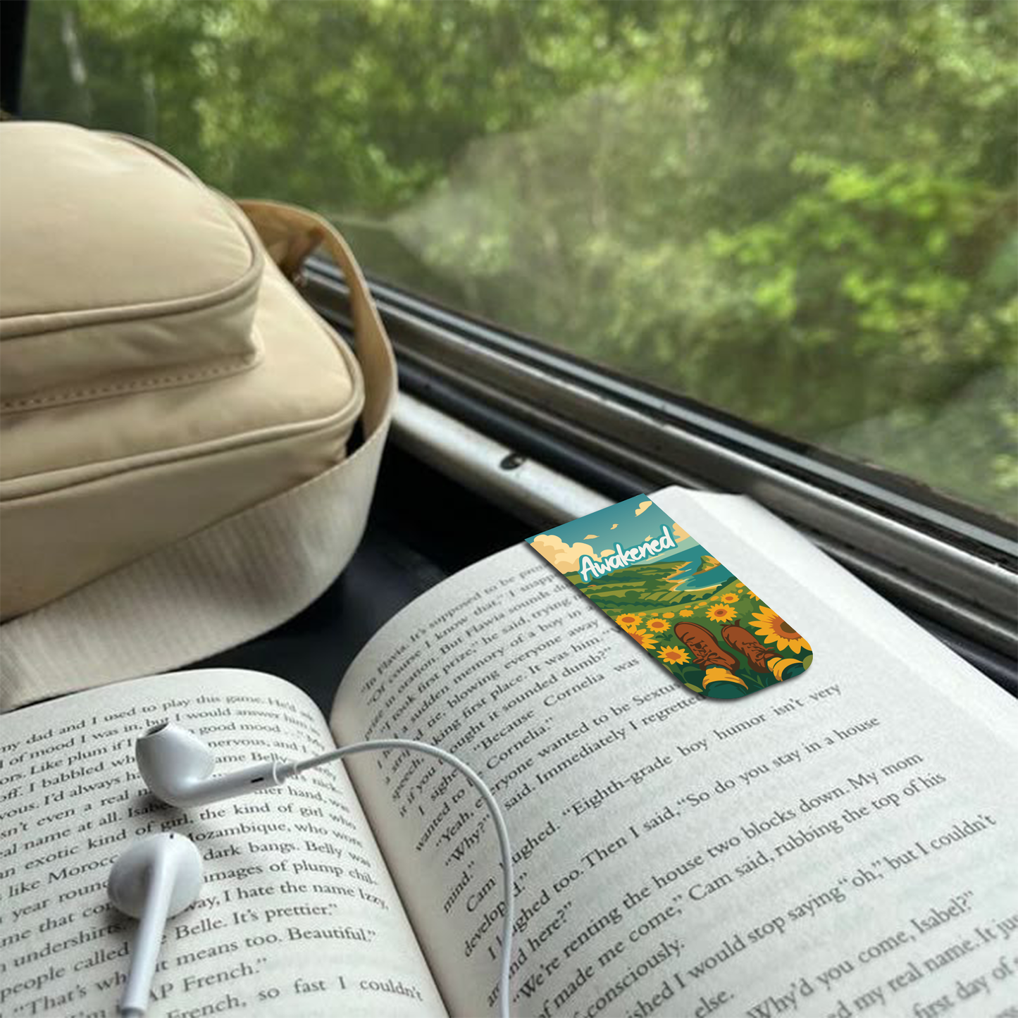 Adventure Vibes Magnetic Bookmarks – Set of 6 Explore, Escape, Wanderlust & More