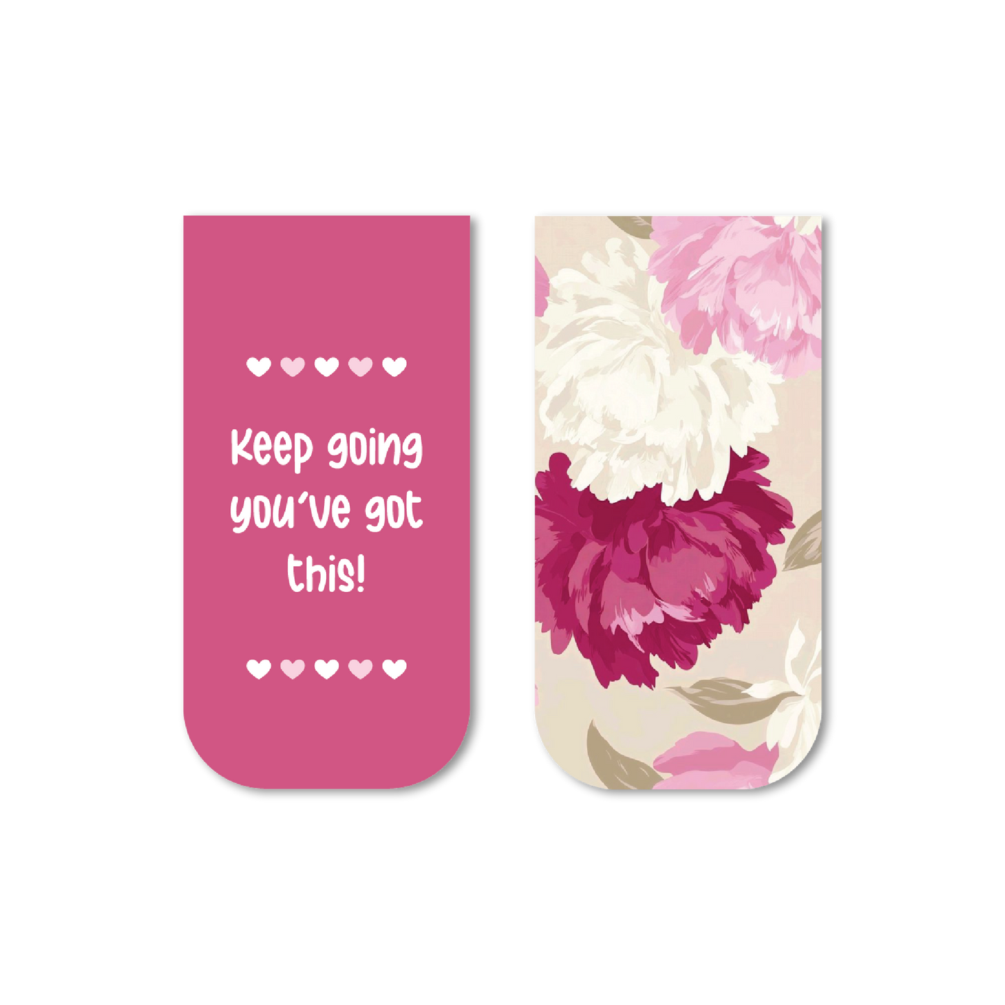 Keep going you've got this! magnetic bookmark