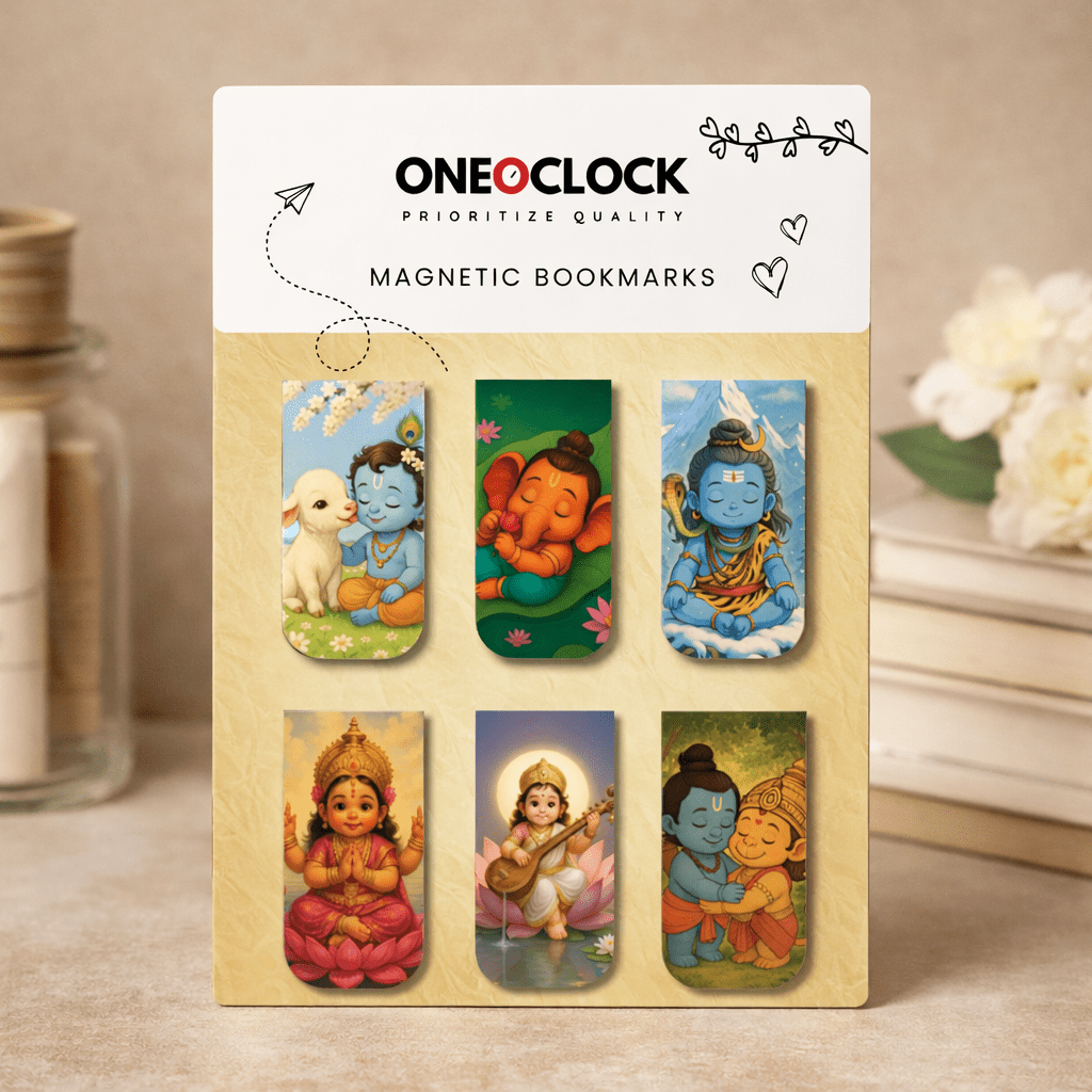 Divine Sanatani magnetic bookmarks – a Diwali gift for book lovers