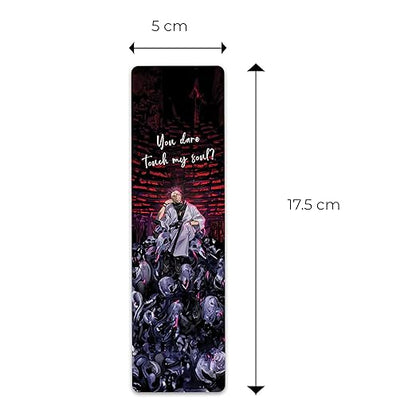 Anime Bookmarks Pack of 5 Decorative Bookmarks - (Jujutsu Kaisen)