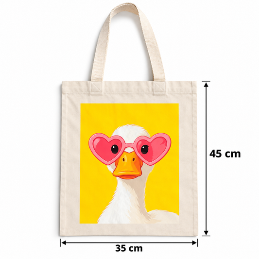 Love Duck Tote Bag