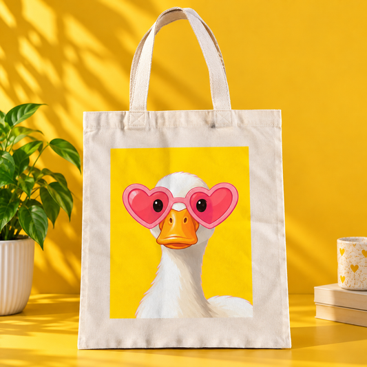Love Duck Tote Bag
