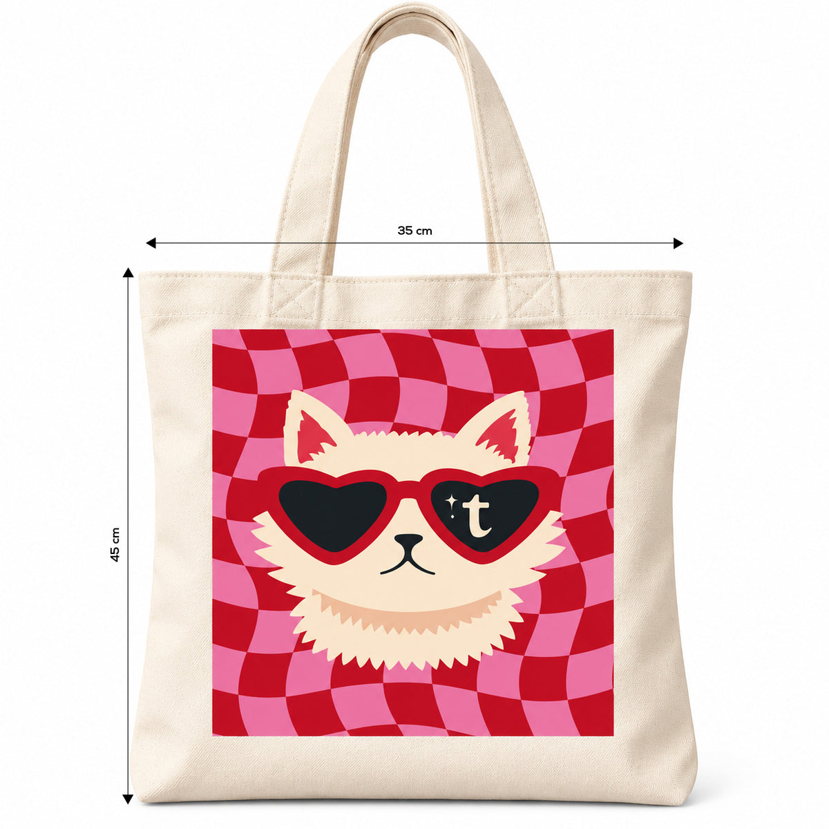 Groovy Kitty Tote Bag