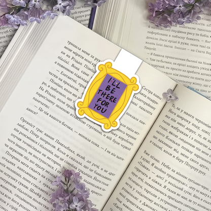 Friends Theme Magnetic Bookmarks – Set of 6