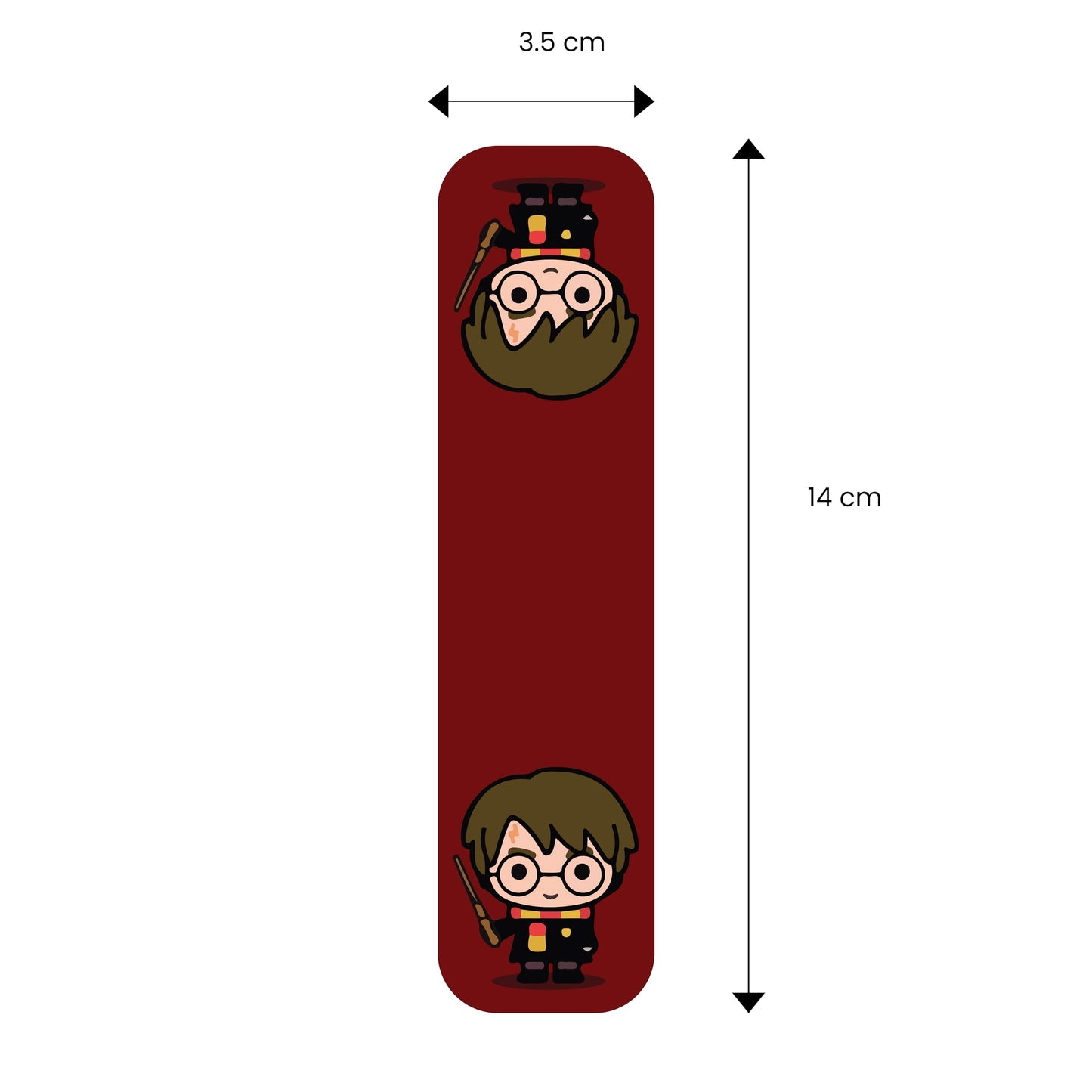 Harry Potter Bookmarks Chibi - Set of 9 Magnetic Bookmarks