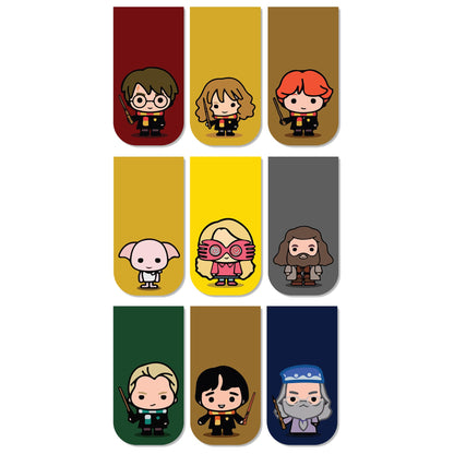 Harry Potter Bookmarks Chibi - Set of 9 Magnetic Bookmarks