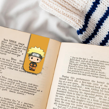 Anime Bookmarks Naruto Chibi - Set of 9 Magnetic Bookmarks