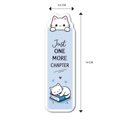 Cute Cat Paperback Bookmarks – Set of 10