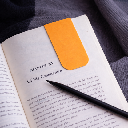 Minimal Solid Color Magnetic Bookmarks Set of 4