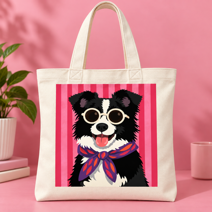 Dapper Pup Tote Bag