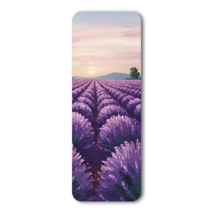 Flower Field Digitised Painting Paperback Bookmark