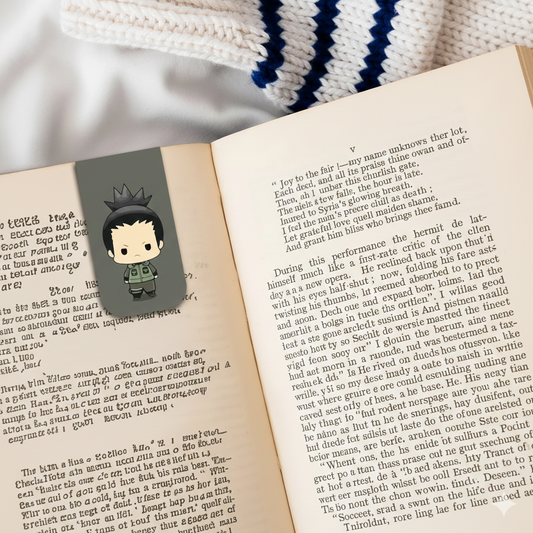 Anime Naruto characters magnetic bookmarks