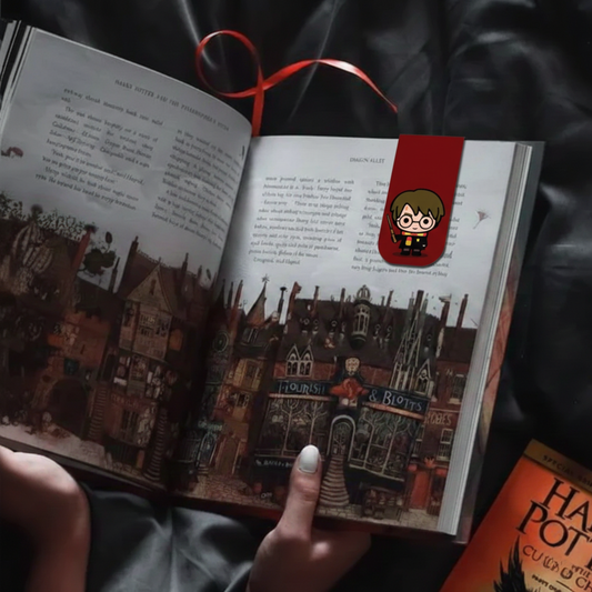 Harry Potter Chibi Charachters Magnetic Bookmarks