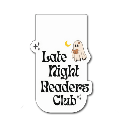 Late night readers club - Cute Fridge Magnet