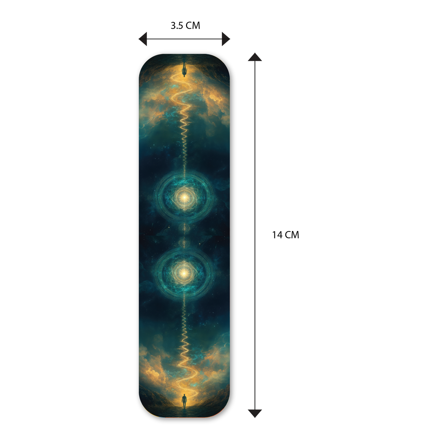 Mystical Fantasy Magnetic Bookmark Set of 6