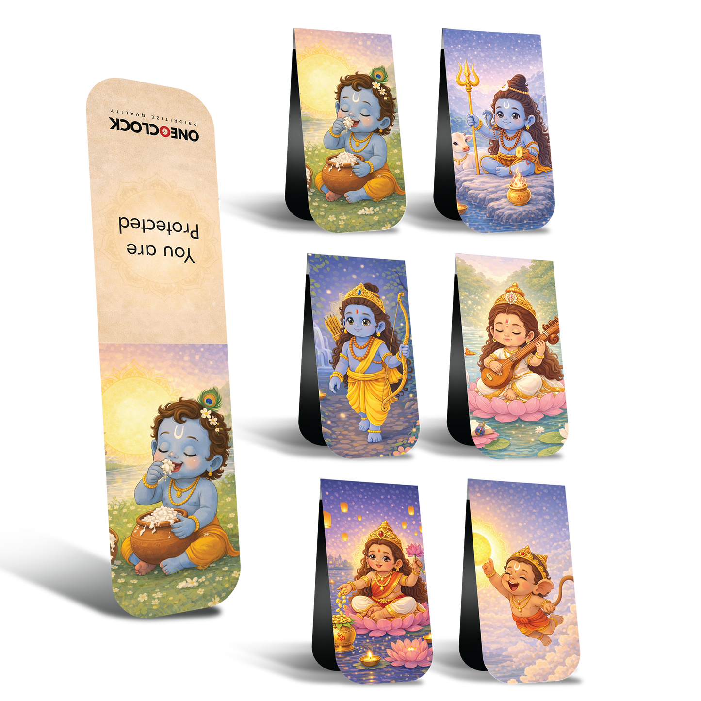 Sanatani Magnetic Bookmarks Affirmation Quotes Book Marks