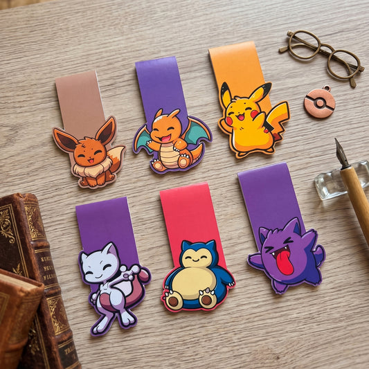Pokemon Magnetic Bookmarks Set Vol 1