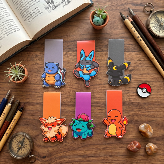 Pokemon Magnetic Bookmarks Set Vol 3