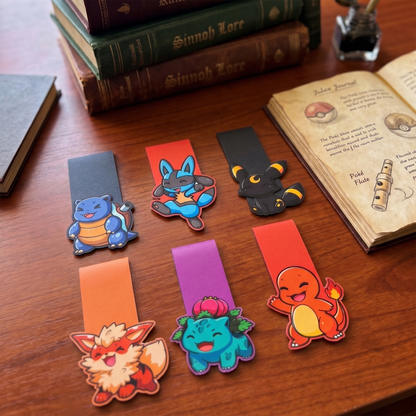 Pokemon Magnetic Bookmarks Set Vol 3