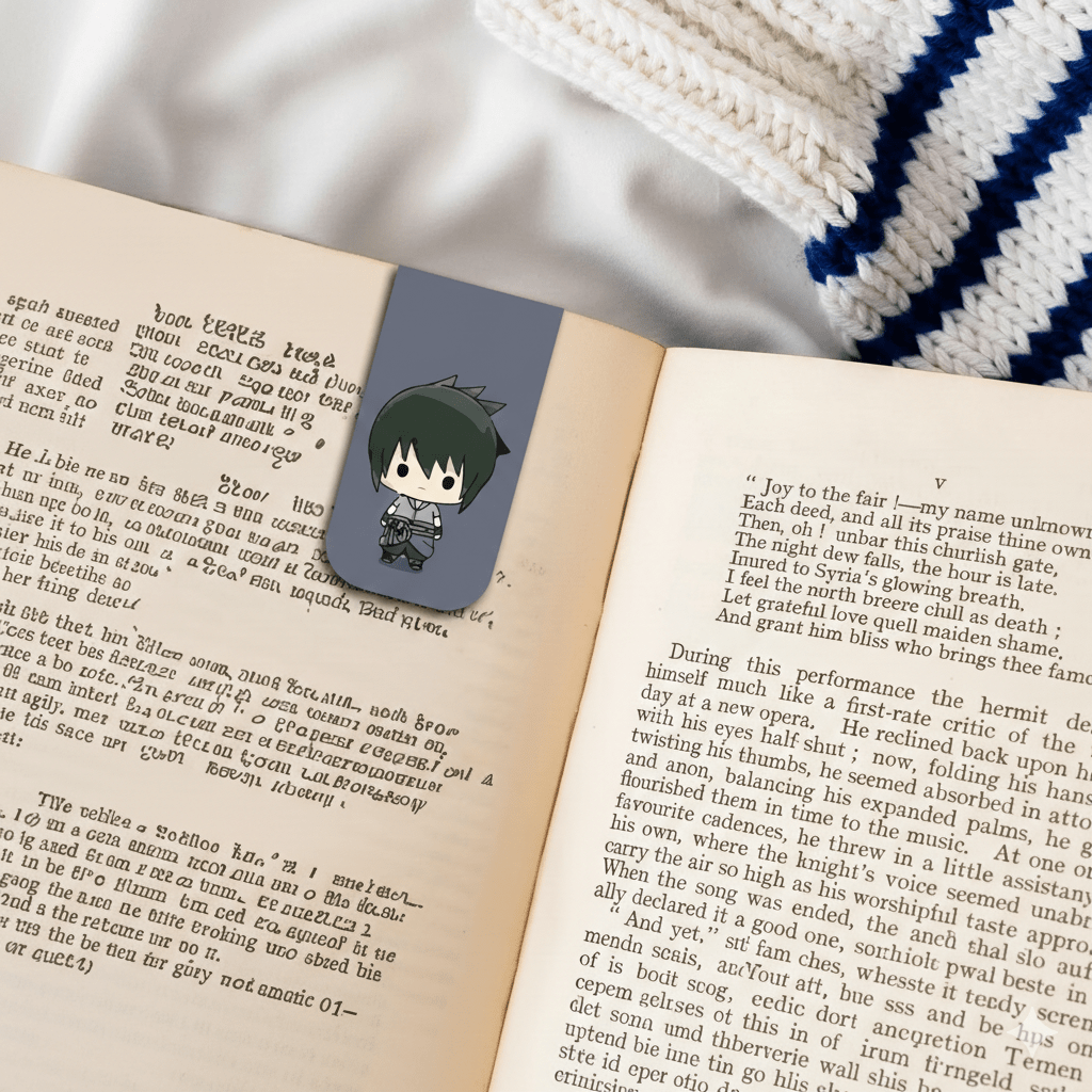 Anime Naruto characters magnetic bookmarks - Magnetic Bookmark set 1