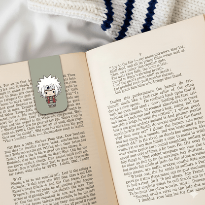 Anime Naruto characters magnetic bookmarks - Magnetic Bookmark set 1