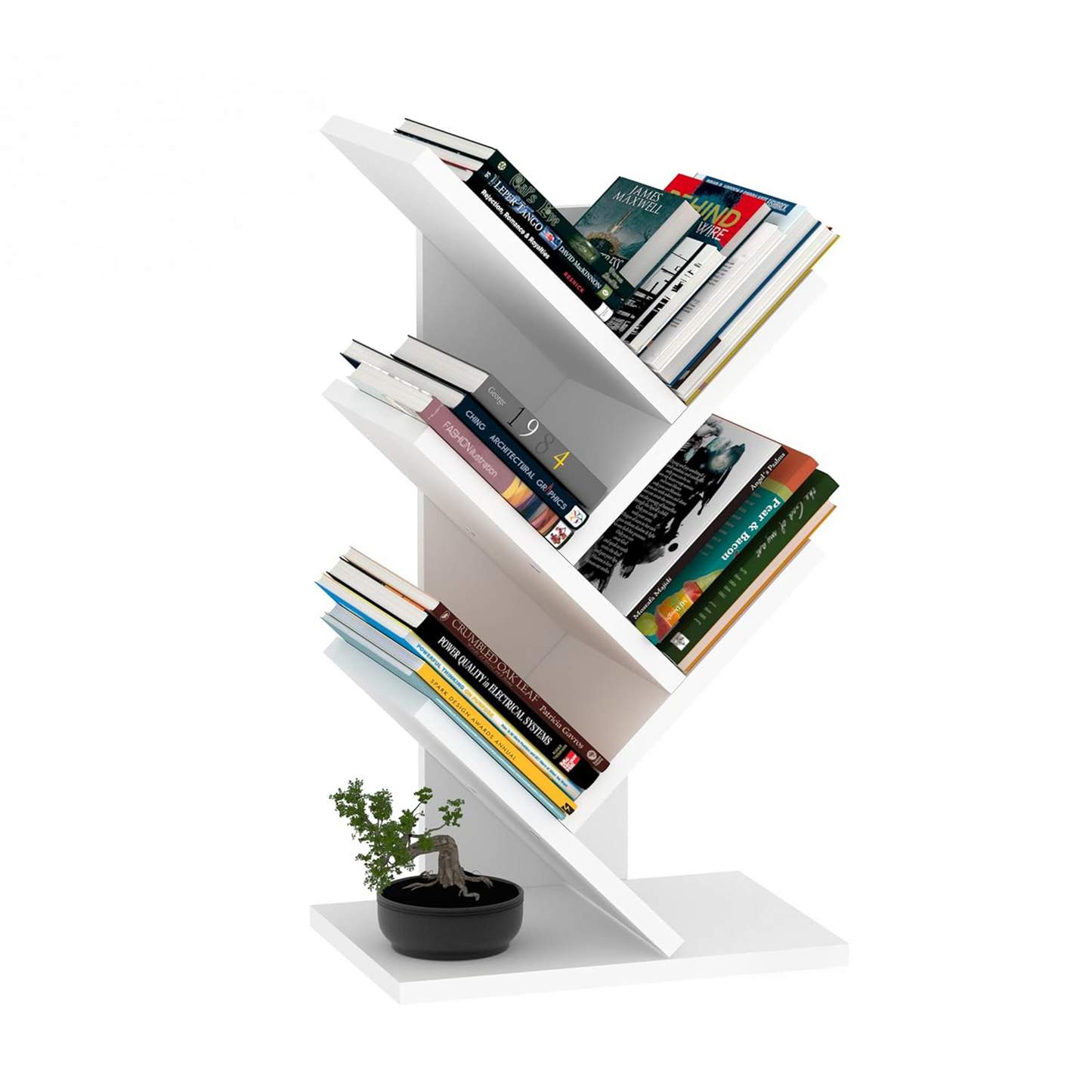 Ascend - Modern tree-shaped bookshelf