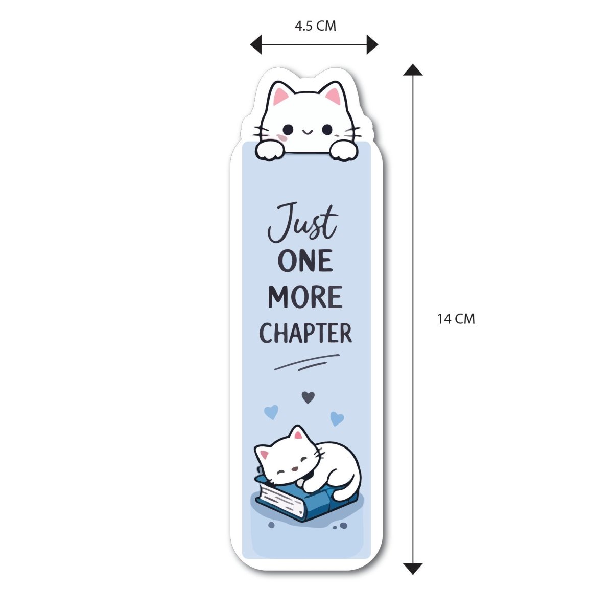 Cute Cat Paperback Bookmarks – Set of 10 - Bookmarks Set of 28