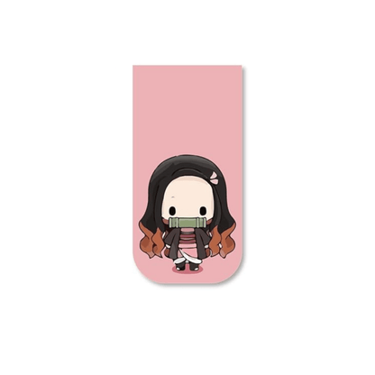 Demon Slayer Chibi Characters Anime Magnetic Bookmarks - Magnetic Bookmark set 1