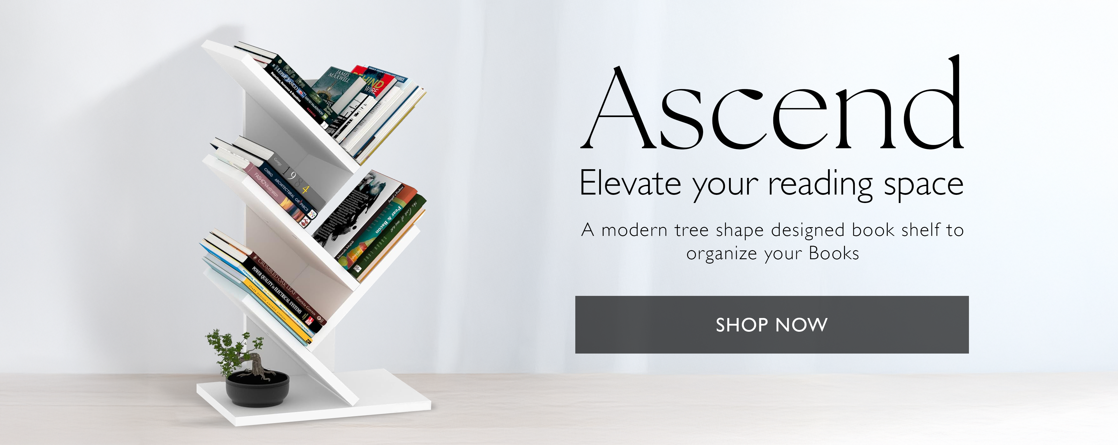 Book shelf to organize your books