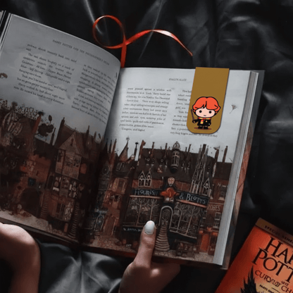 Harry Potter Chibi Charachters Magnetic Bookmarks - Magnetic Bookmark set 1