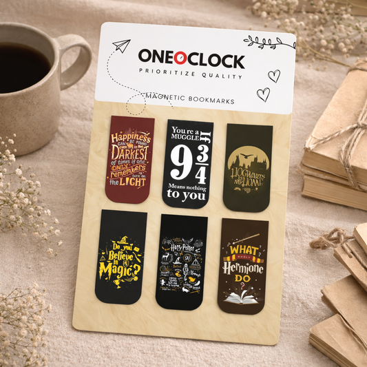 Harry Potter Magnetic Bookmarks (Set of 6)