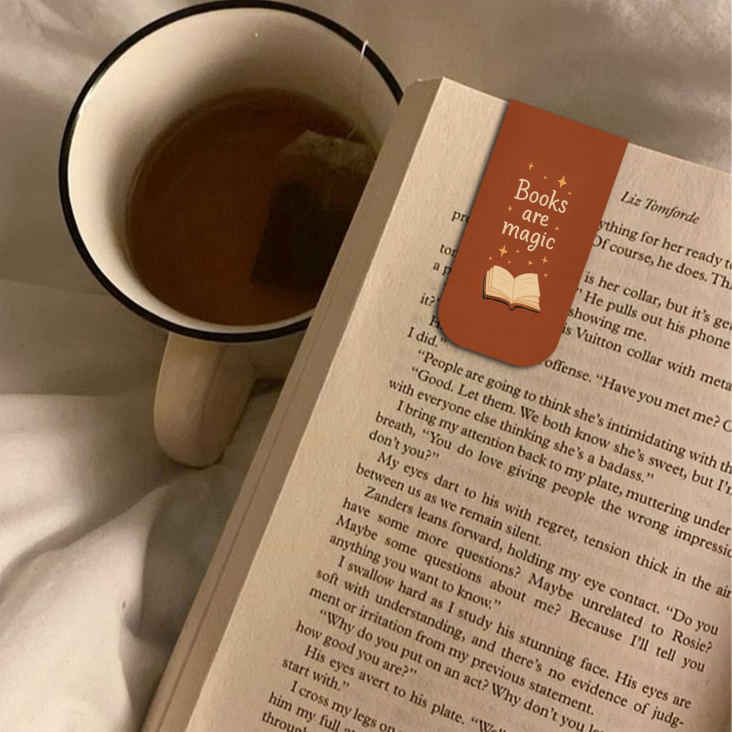 Book Lovers Aesthetic Magnetic Bookmarks