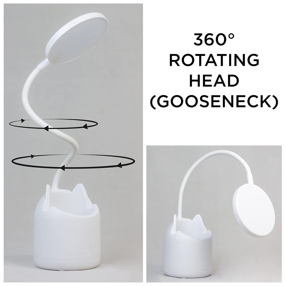 OneOclock Aura - multi - functional LED desk lamp and pen holder - Lamp 2
