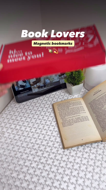 Book Lovers Aesthetic Magnetic Bookmarks