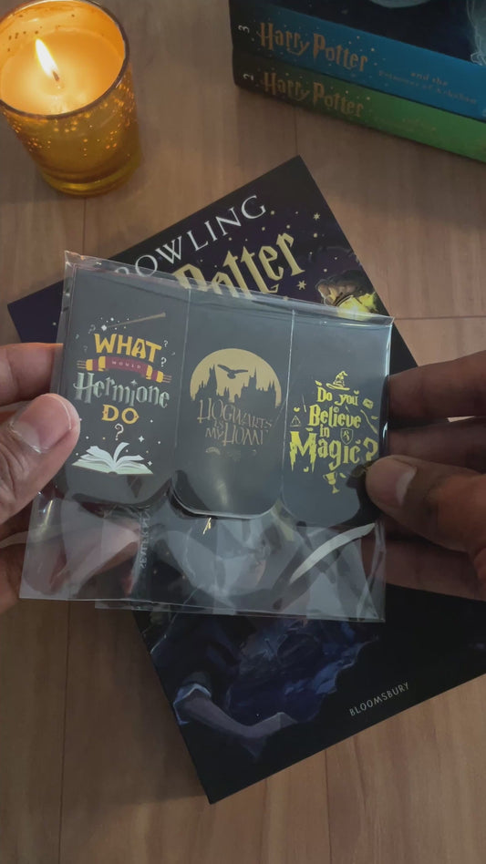 Harry Potter Magnetic Bookmarks (Set of 6)