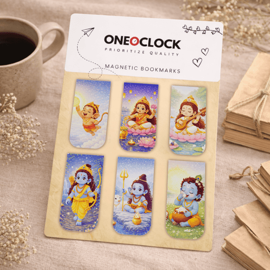 Sanatani Quotes Magnetic Bookmarks - Magnetic Bookmark set 6
